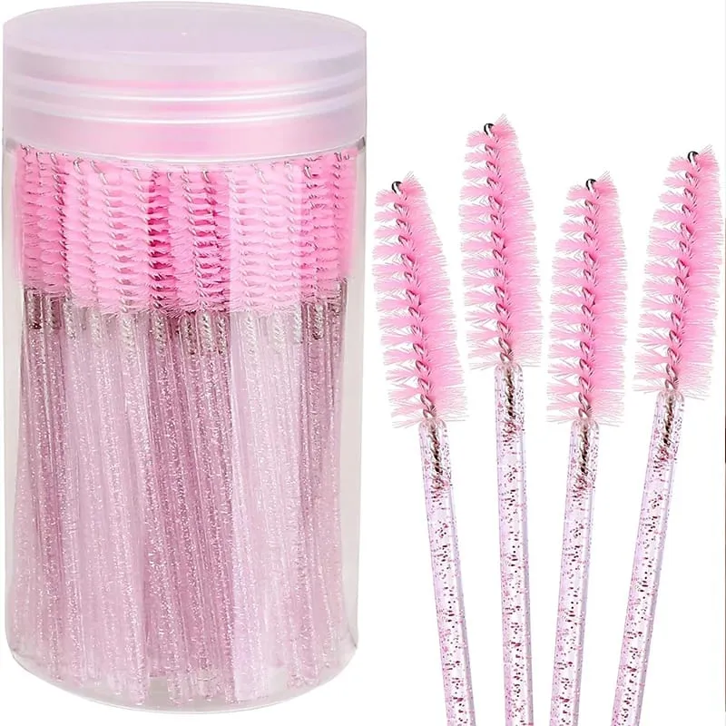 50/150PCS Usa E Getta Pennello Per Ciglia Mascara Bacchette Pennello Per Sopracciglia Applicatore di Trucco per Estensione Delle Ciglia Strumenti di Bellezza — image 1