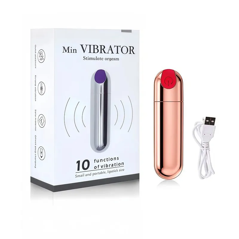 G Spot Vibrator yang berkuasa untuk Wanita Peluru Mini Perangsang Kelentit Palam Dubur Pengurut Faraj Bergetar Telur Melancap Mainan Seks — image 7