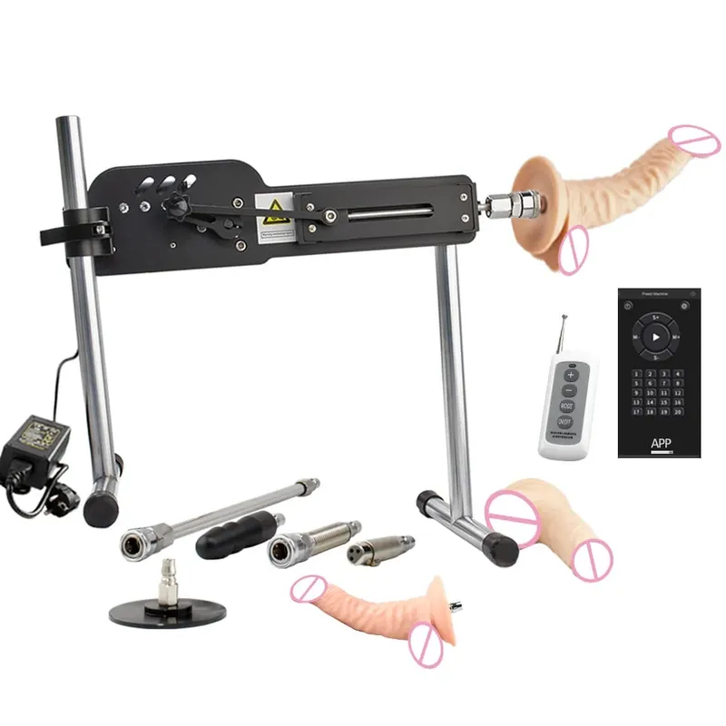שדרוג מכונת סקס עם שלט רחוק Super Silent Ultra Adjustable Vac U Lock 30db 70W מכונת אהבה עם Big D חינם — image 12