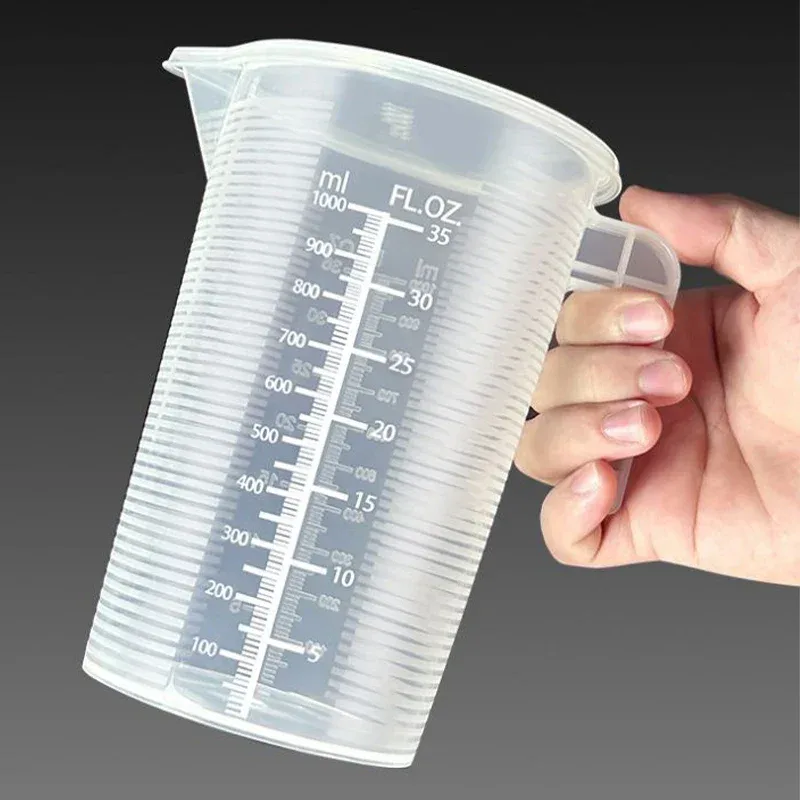 100-5000ml Thickened Plastic Measuring Cup with Scale Food Grade Measuring Cup Experimental Measuring Cup Beaker Plastic Cup — image 6