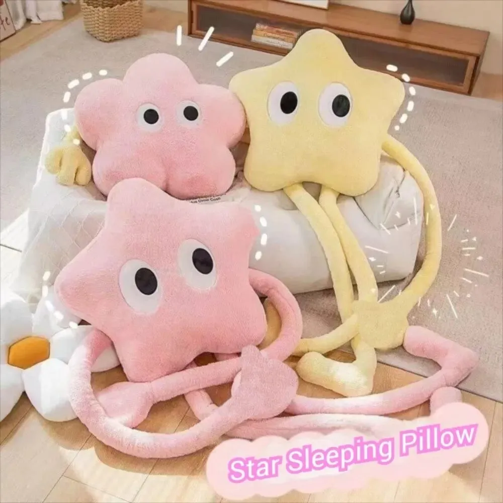 Nuovo cuscino in peluche a stella da 110 cm, morbido cuscino imbottito in peluche — image 4