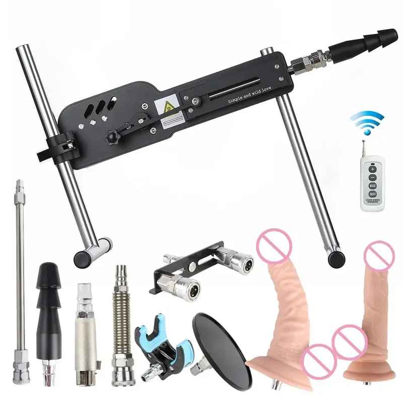 שדרוג מכונת סקס עם שלט רחוק Super Silent Ultra Adjustable Vac U Lock 30db 70W מכונת אהבה עם Big D חינם — image 29
