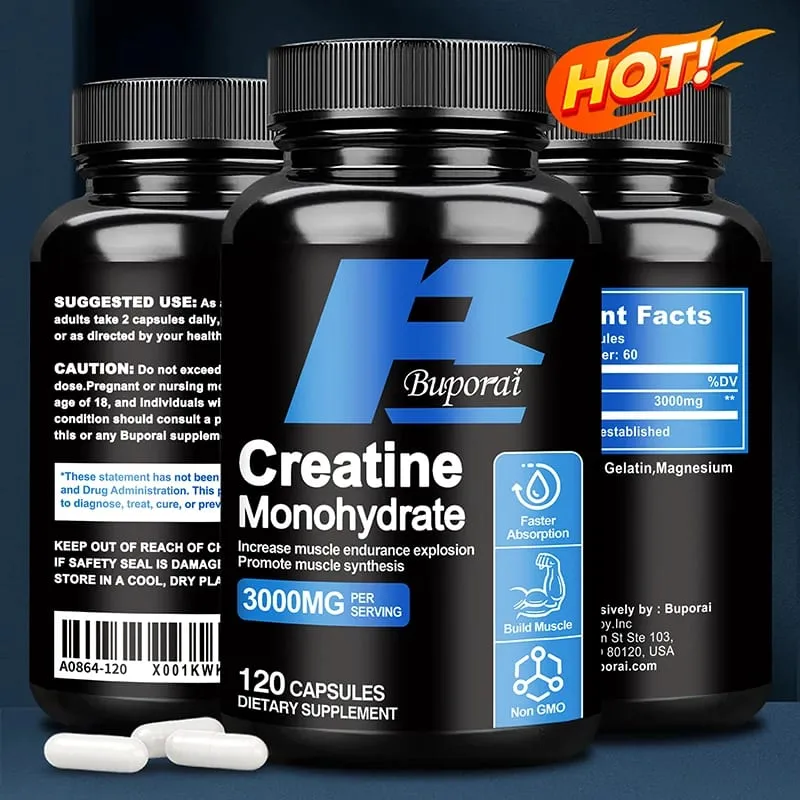 Kreatin Monohidrat - Enerjiyi ve Dayanıklılığı Artırır Kas Kütlesini ve Atletik Performansı Artırır — image 2
