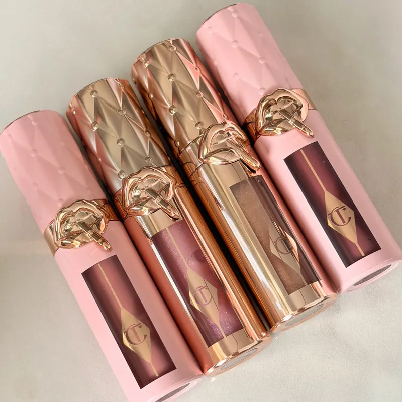 Make-up-Sets CT Lippenstift Light Pink Medium Pink Plumps Gloss Lip Tint Herzförmige zweifarbige Blush Lip Liner Lidschatten-Palette — image 2