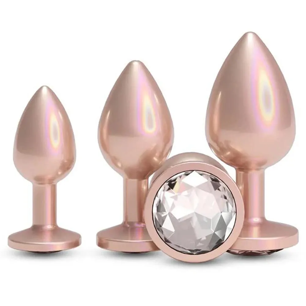 Ensemble de bouchons anaux colorés, petits, moyens et grands, perles anales en métal, Plug Anal, bijoux, jouet sexuel pour femmes et hommes — image 3