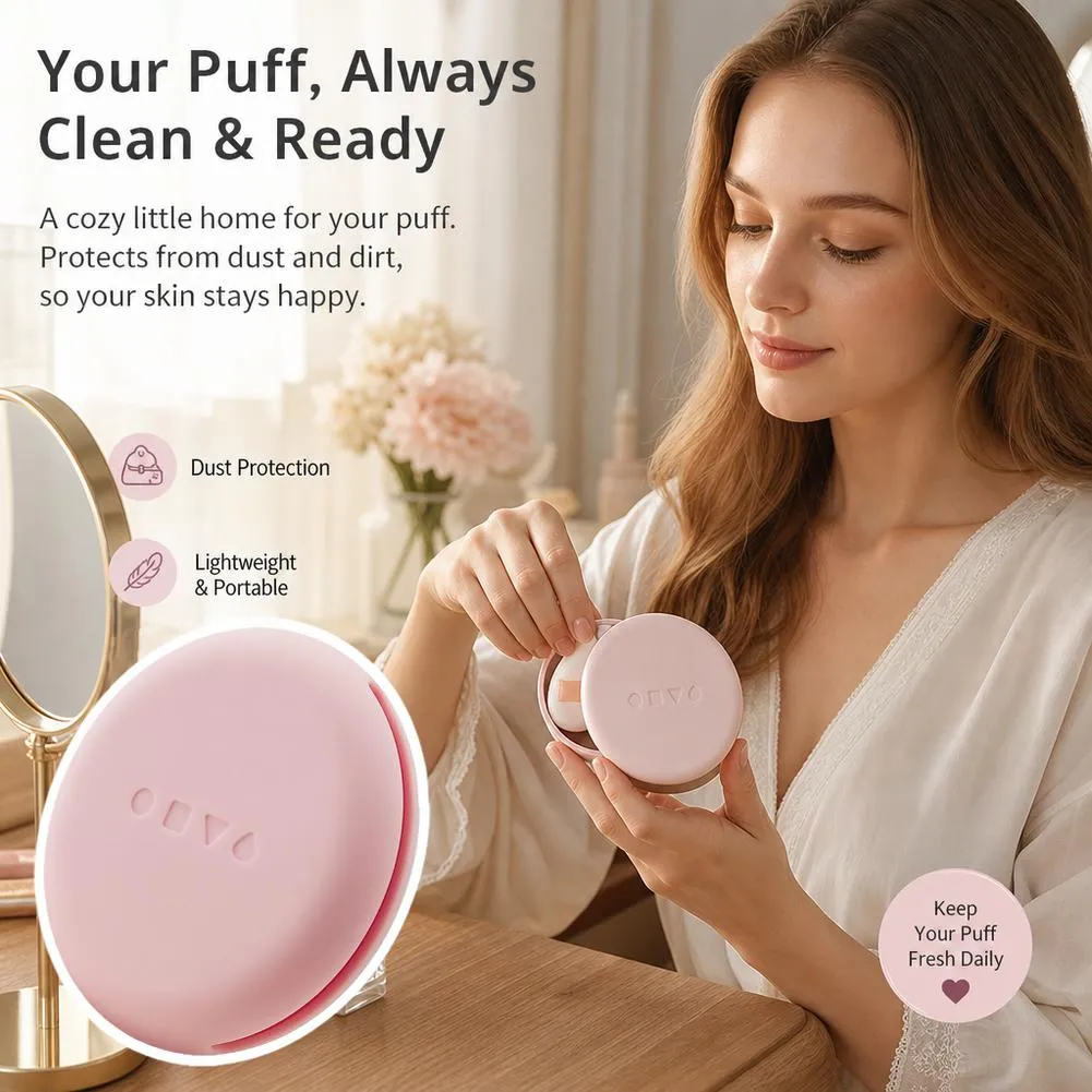 Silicone Cosmetic Brushes Storage Bag Travel Makeup Brush Holder Makeup Sponge Case Portable Makeup Tools Organizer — image 3