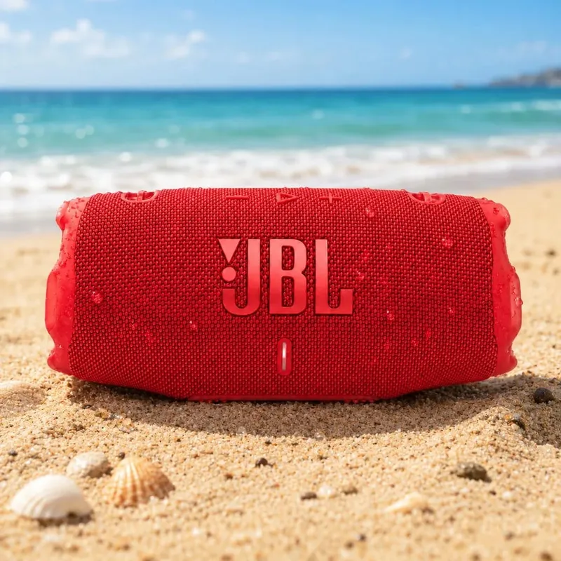 JBL Charge 6 Speaker Bluetooth Portabel Subwoofer Bass Dalam Nirkabel IP68 Tahan Air Suara Pro Kotak Boom Berkemah Pesta Luar Ruangan — image 10