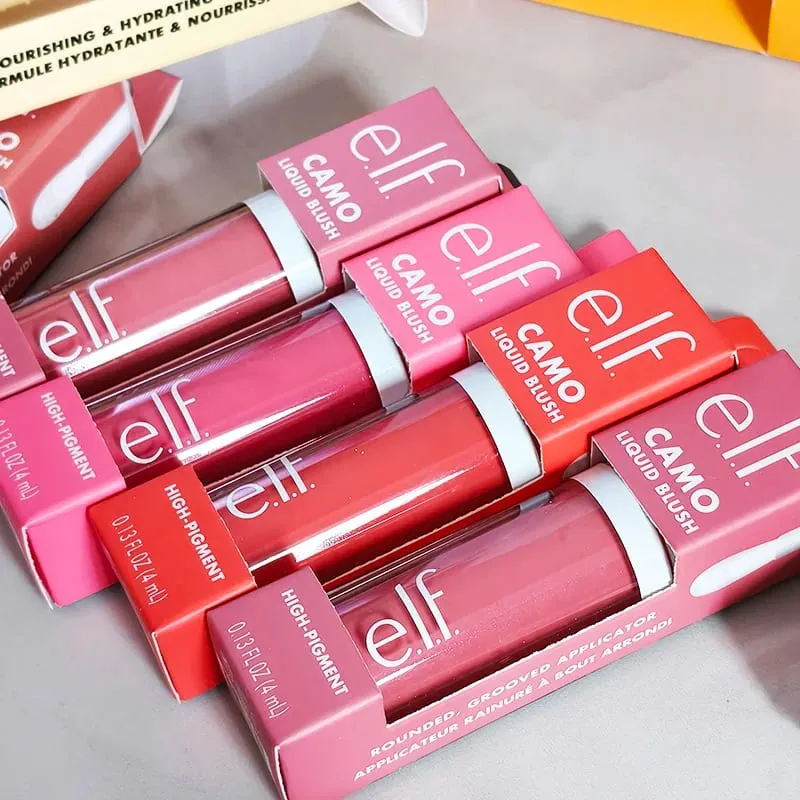Hot Elf Marke, neuester Stil, mehrfarbiger flüssiger Puder-Rouge, Highlight-Konturstift, langlebige, natürliche Wangen-Rouge-Kosmetik — image 1
