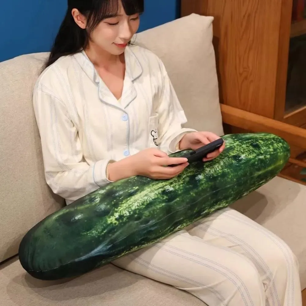 Kawaii Mjuk grönsakskudde Realistiska detaljer Simulering Grönsaksfylld Kreativ accent Mysig Veggie Mysigt Hem — image 3