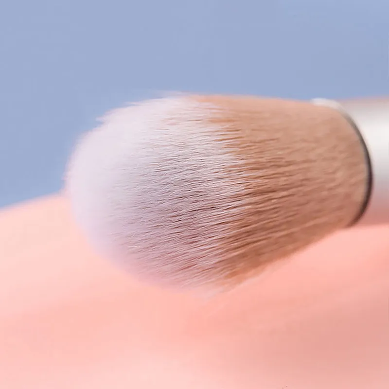 1Pcs Runde Griff Multifunktionale Make-Up Pinsel Mädchen Professionelle Powder Foundation Rouge Pinsel Kosmetische Zubehör — image 1