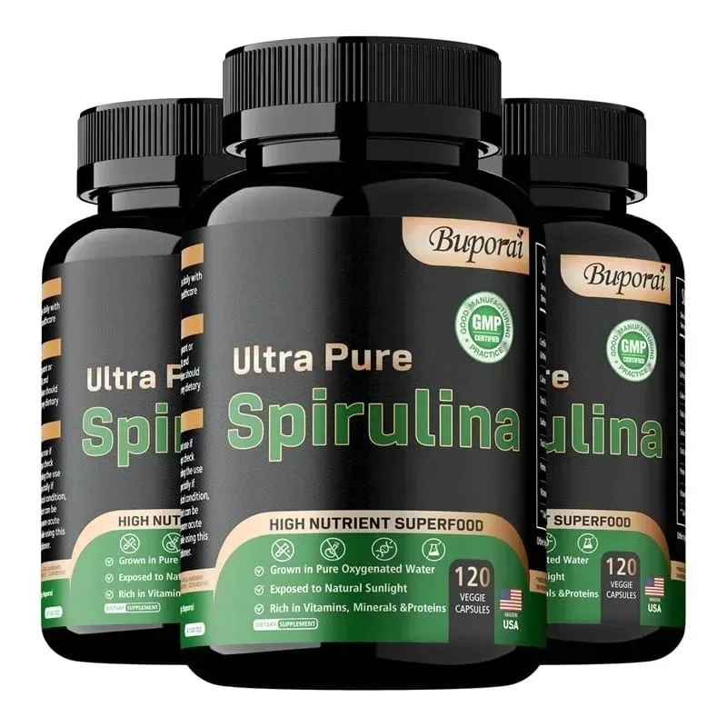 Organic Spirulina Supplement - Detoxification Nutrition Immune System Health Cardiovascular Health AntioxidantSupplements — image 11