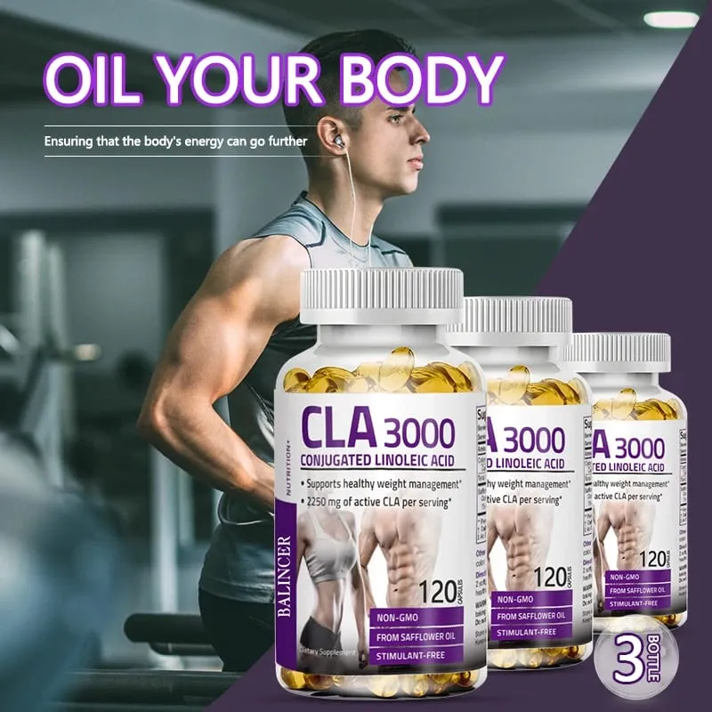 CLA 3000 - Sund vægtstyring Oprethold arteriel elasticitet Fremme blodcirkulationen og styrkelse af immunfunktionen — image 1