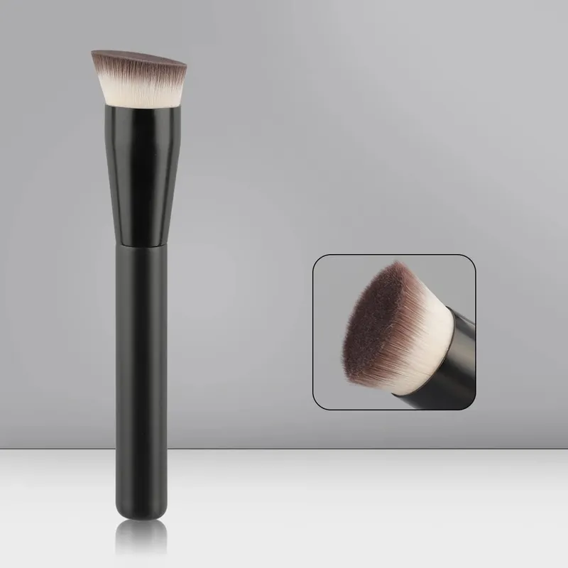 Make-up kwasten Foundation Concealer Schuine naadloze hoes Synthetische donkere cirkel Vloeibare crème Cosmetica Contourborstel Beauty Tool