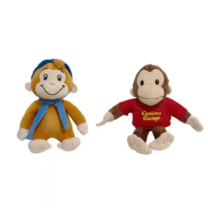 อะนิเมะใหม่Fire DeptนักผจญเพลิงCurious George Plushเด็กน่ารักCurious GeorgeลิงPlush Softสัตว์Plushieหมอนตุ๊กตาของเล่น — image 14