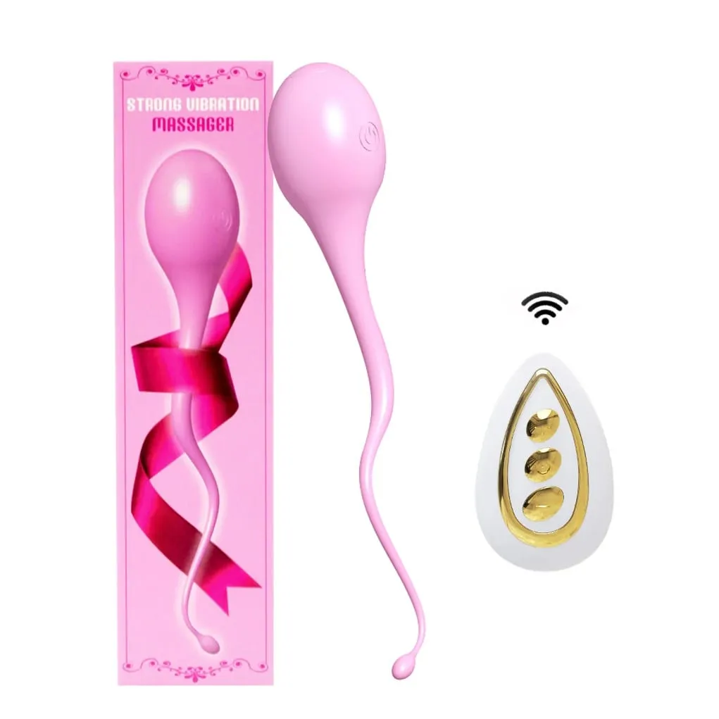 Vibratore vaginale telecomandato per le donne Stimolatore del clitoride del capezzolo Indossare il punto G vibrante Massaggiatore dell'uovo di amore Giocattoli del sesso per adulti — image 1