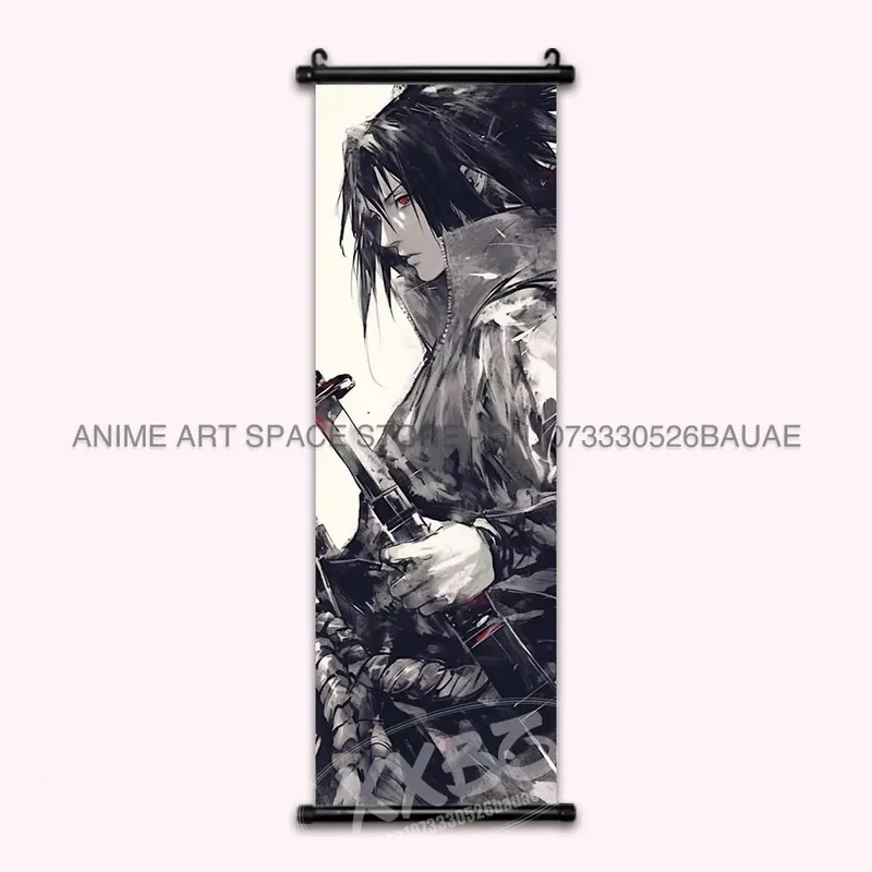 Anime Naruto Appeso Pittura Hatake Kakashi Wall Art Scrolls Immagine Uchiha Sasuke Home Decor Canvas Poster Haruno Sakura Murale — image 24