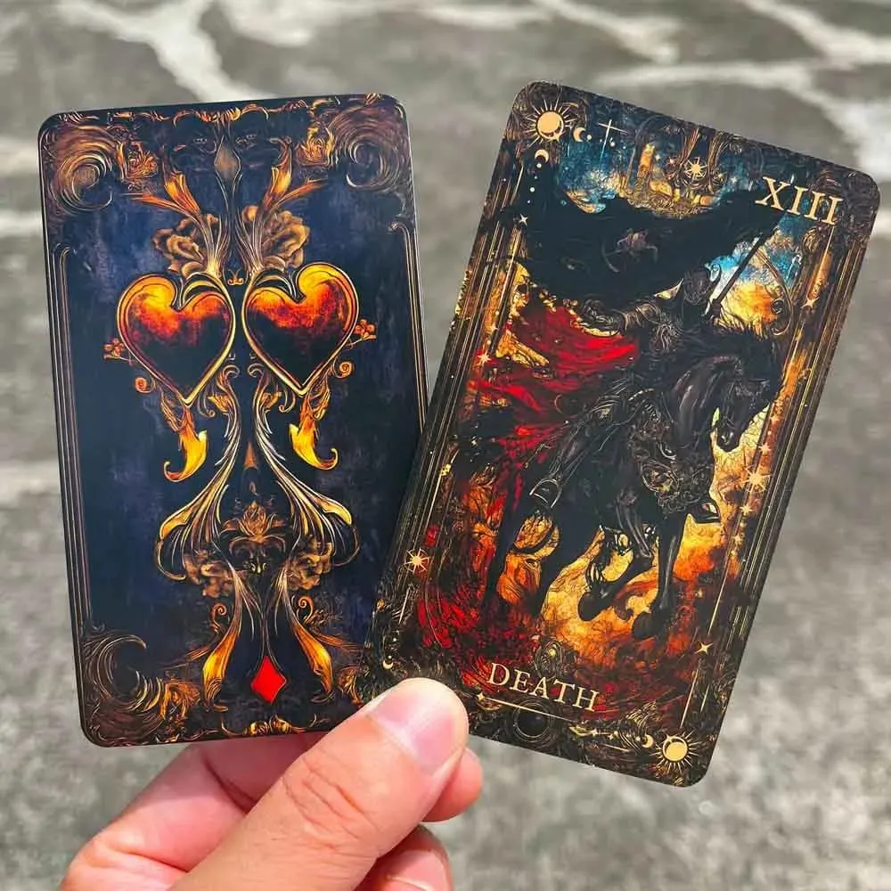 78-teiliges Magic Arcana Tarot-Deck, 13 x 8 cm, traditionelles Spiel, inneres Feuer freischalten, inklusive Papieranleitung, Kartenspiel-Set — image 4