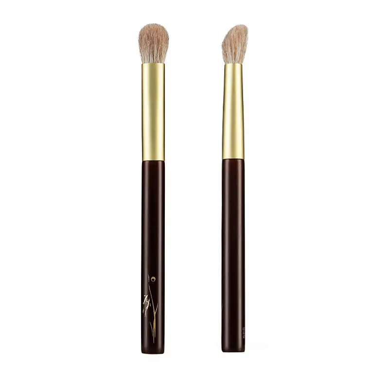 นุ่ม Saikoho แพะ Red Fox Hair SD06 Professional Hand Crafted แปรงแต่งหน้า Slanted Eye Shadow แปรงเครื่องสำอางค์แปรงแต่งหน้า