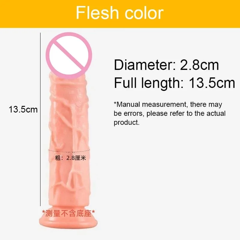 Kolor ciała Dildo wiele stylów przyssawka Dildo Big Dick damski masturbator stymulator łechtaczki lesbijki zabawki erotyczne dla kobiet — image 13