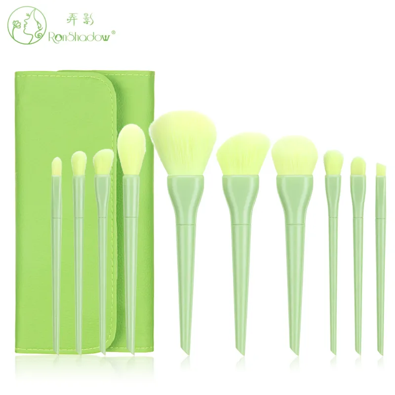 Ensemble de pinceaux de maquillage avec sac de rangement, 1 pièce, pinceaux synthétiques doux pour fond de teint, poudre, fard à paupières, Blush, visage complet, voyage quotidien
