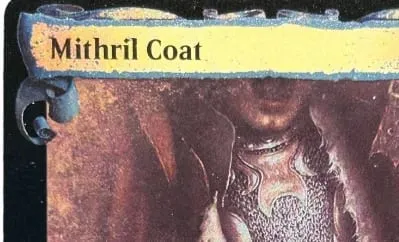 LK59 Kerajang Perak Delighted Halfling Mithril Coat The One Ring Palantír Kad Proksi TCG Berkualiti Tinggi Orthanc (Teras Hitam) — image 3