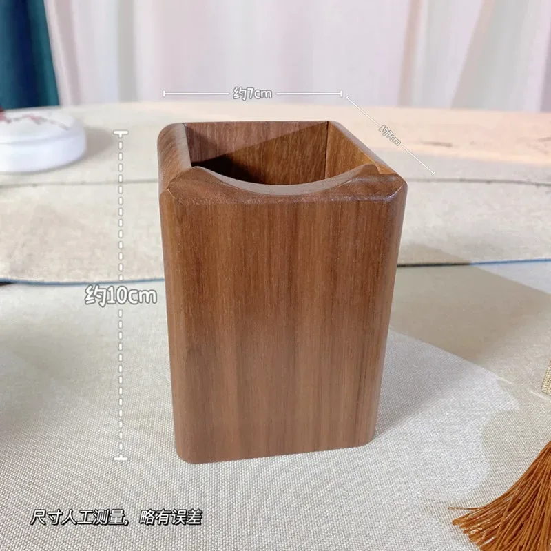 Make-up-Pinsel-Set aus Holz, für Kosmetik, Puder, Rouge, Foundation, Bildhauerei, Lidschatten, professionelle Schönheit, Make-up-Pinsel — image 9