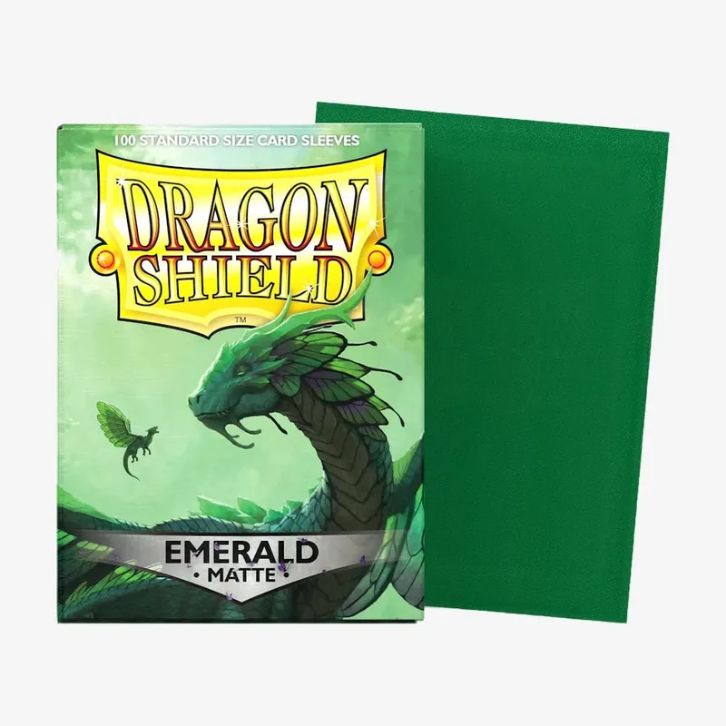100 PCS/BOX 66x91mm Saiz Standard Demark Dragon Shield Lengan Kad Matte untuk Lengan Kad Permainan Papan MTG/PKM/YGO/TCG