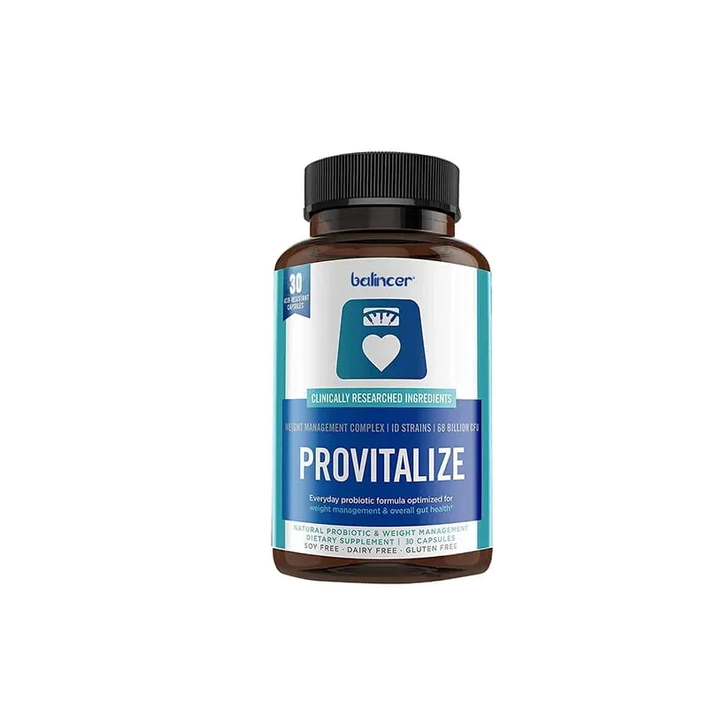 Provitalize Kapsüller - Kadın Probiyotikleri + Moringa Kilo Yönetimi Bağışıklık Sağlığı ve Bağırsak Sağlığı Desteği 30/60/120 Caps