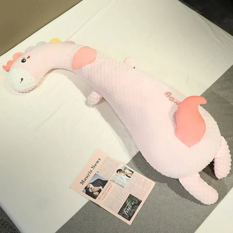 ยาวสัตว์หมอน Soft Dot Plush Sleeping หมอนน่ารักการ์ตูนตุ๊กตา Side Sleeper ขาหมอนเบาะรองนั่ง Home Decor ของขวัญ — image 10