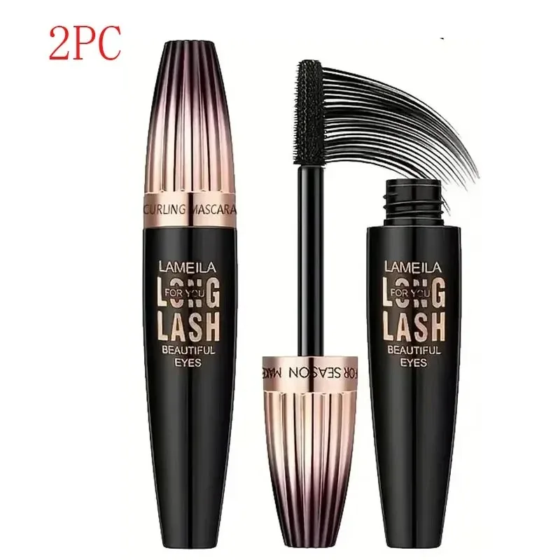 Waterdichte 4D Mascara Dikke Lange Smudge-proof Mollige Gecodeerde langdurige Curling Grote Oogmake-up Makeup Tools — image 8