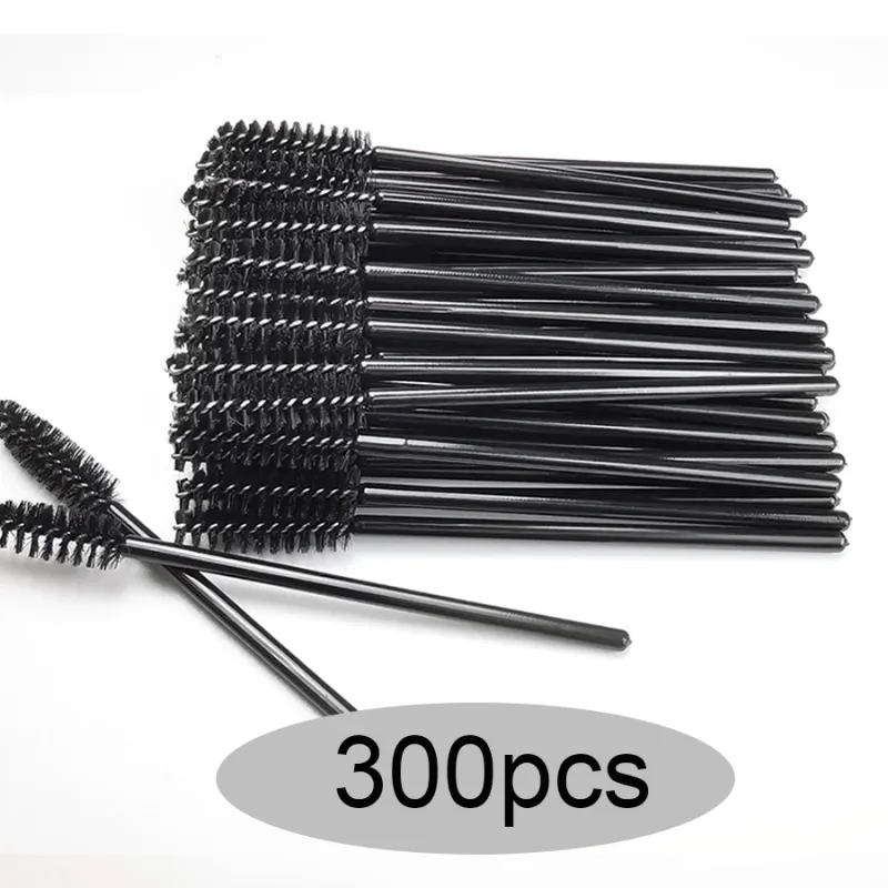 50/100/300/500pcs Eyebrow Eyelash Brushes Eyelash Spoolies Mascara Wands Applicator for Eyelash Extension Makeup Tool LAUKISS — image 30