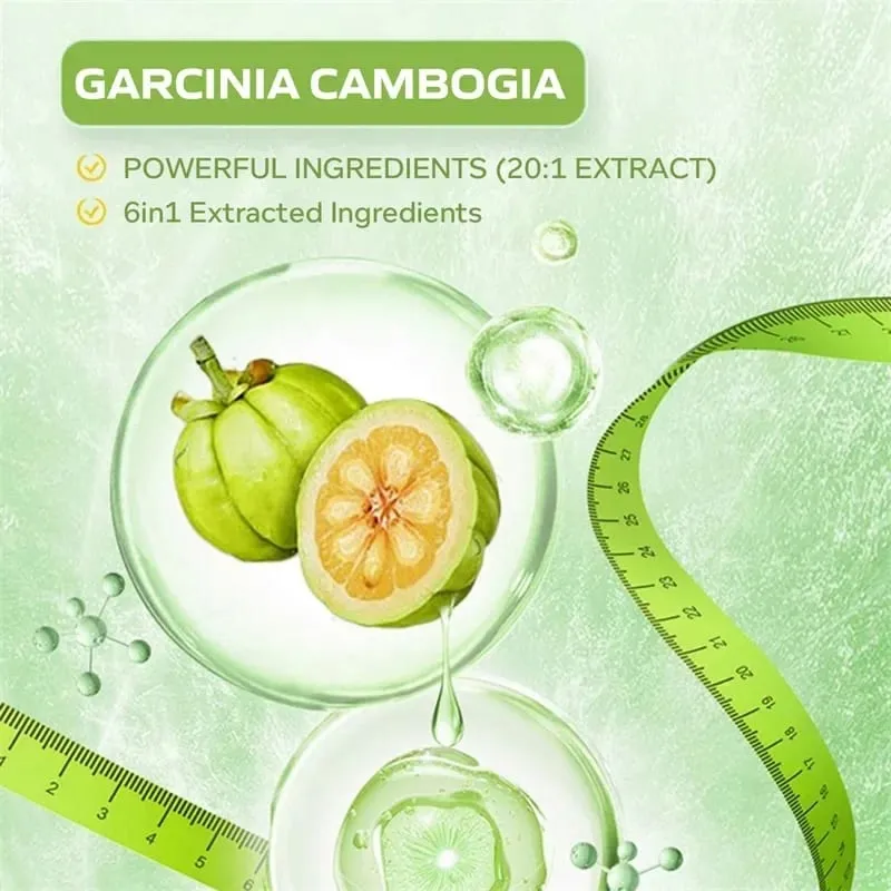 Garcinia Cambogia Capsules - Fat Burning Weight Management Appetite Suppression Metabolism Boosting — image 6