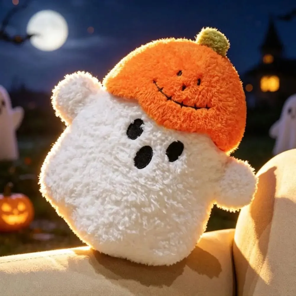 Kusyen Hiasan Hantu Selesa Peluk Bantal Fabrik PP Kapas Isi Labu Bantal Hantu Tema Halloween — image 6