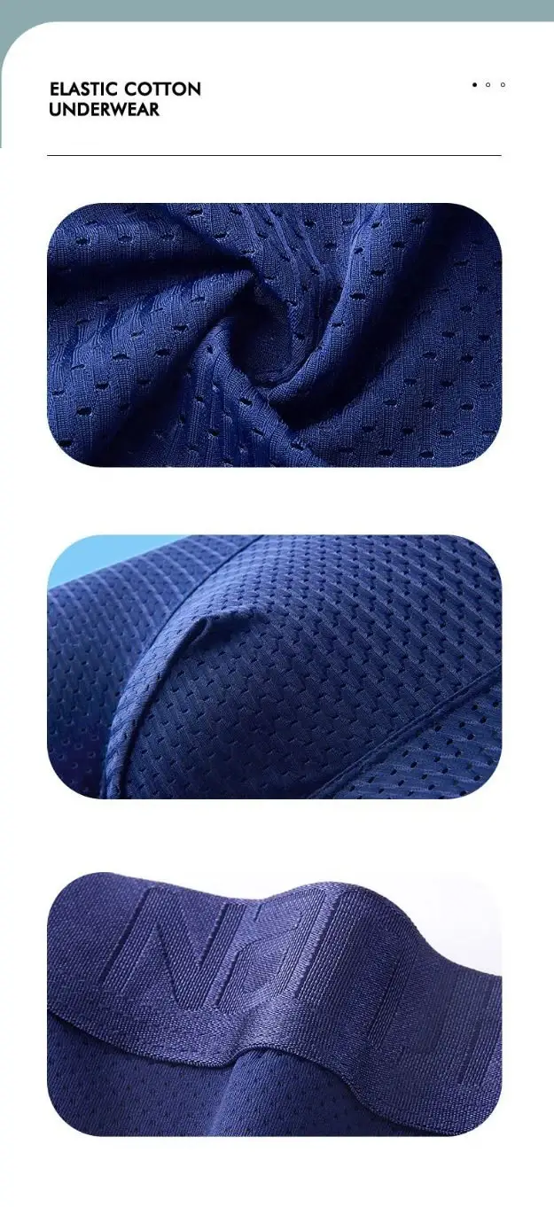 4pcs Ice Silk Mesh Boxer Shorts Men's Underwear Cool Underpant Breathable Sexy Slim Panties Bamboo Lingerie Wholesale Lots L-6XL — image 16