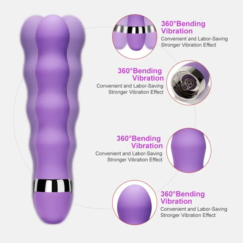 Vícerychlostní bodový vibrátor G Vagina Clitoris Stimulátor anální anální sexuální hračka pro dospělé pro ženy Muži Páry Silikonové dildo — image 5