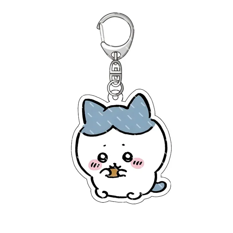Yiji pendentif Anime bande dessinée acrylique périphérique porte-clés Hachiware Usagi mignon pendentif sac suspendu décoration décoration — image 35