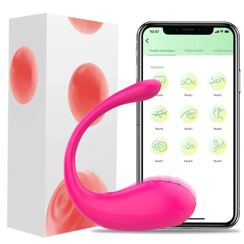 G Spot Vibrators Dálková aplikace Bluetooth Control Kalhotky Vibrační Egg Clit Anální masáž Sexuální hračky pro ženy Sexuální stimulátor — image 12