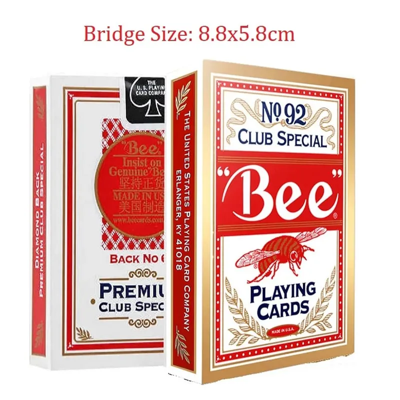 Bicycle Rider Back Carte da gioco Tally-Ho Bee Deck Giochi di carte Trucchi magici — image 21