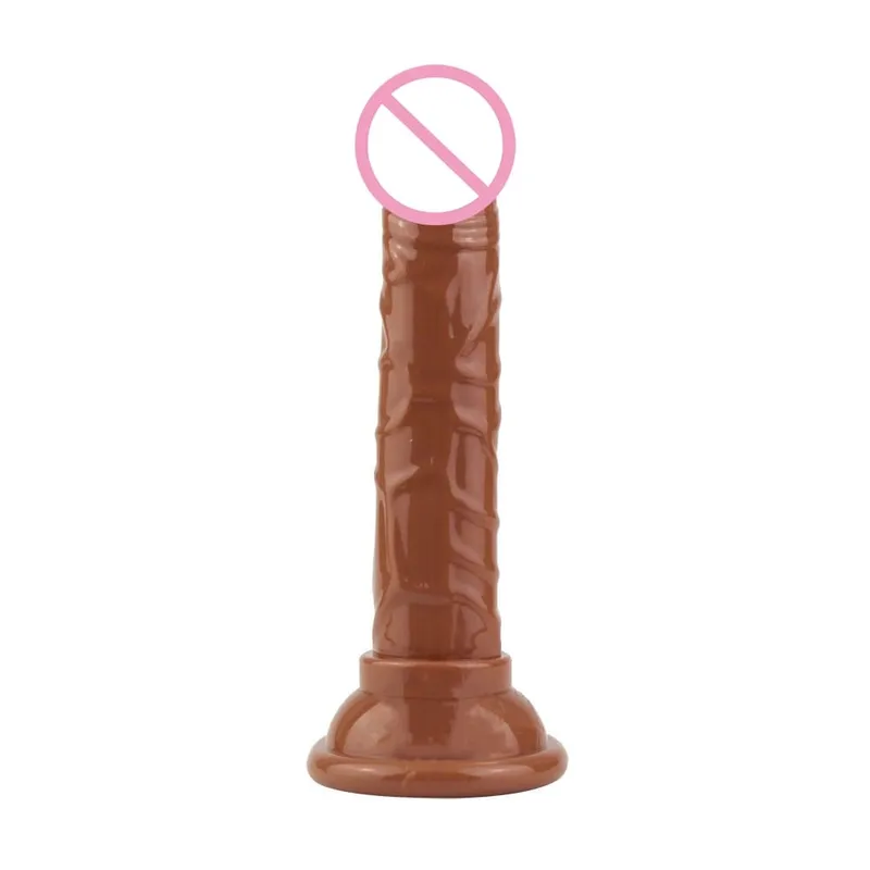 Silicone Dildo with Suction Cup Vagina Clitoris Stimulator Realistic Cock Sex Toys Female Masturbation Device Gay Anus Butt Plug — image 8