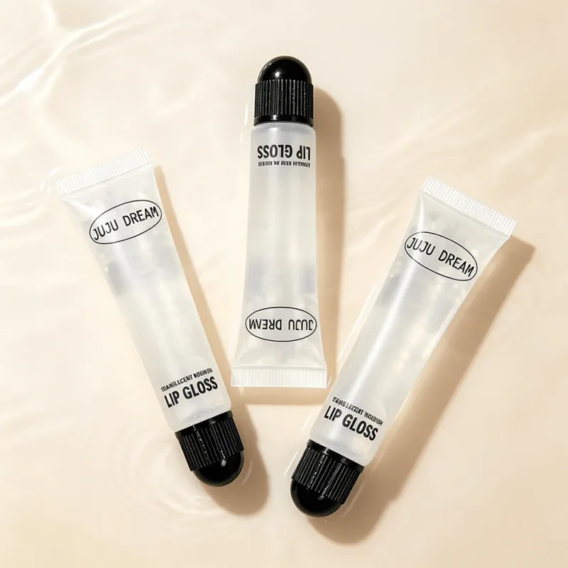 Clear Nourishing Lip Gloss Hydrating Lip Balm for Dry Lips Long Lasting Glass Shine Finish Glossy Lip Makeup Wear Alone — image 5