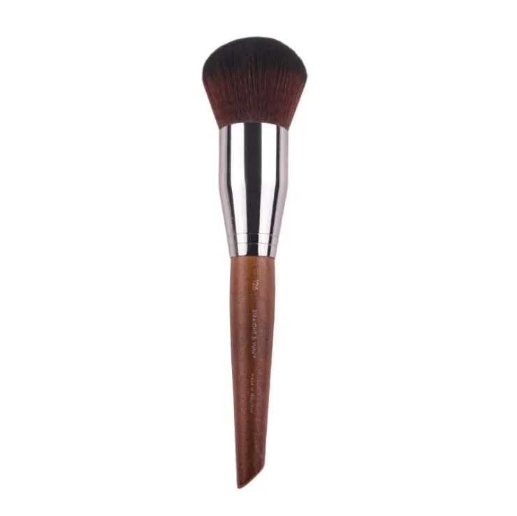 1 pz MF Pennelli per trucco morbido in legno naturale Fondotinta in polvere Correttore Pennello per trucco Blush Capelli sintetici Ombra Strumenti di alta qualità — image 31