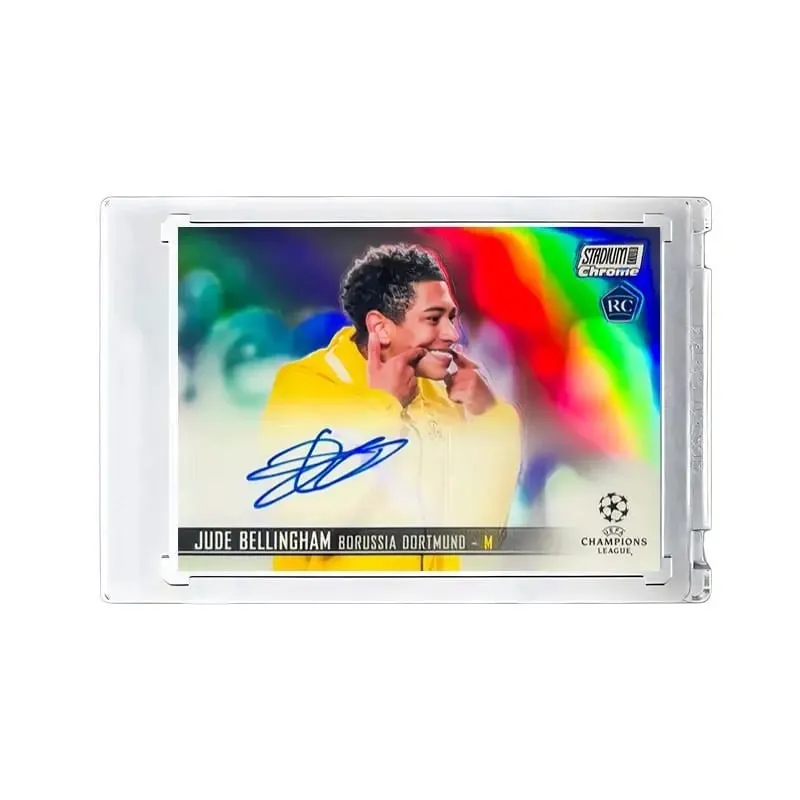 Set di carte da calcio All-Star fai-da-te con confezione regalo di compleanno per Messi Ronaldo e Mbappé per la collezione di carte per ragazzi di calcio