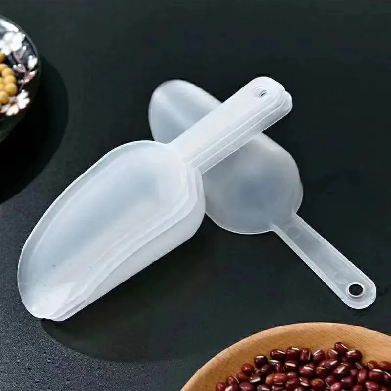 Mini-Eisschaufel aus Kunststoff, für Küche, Mehl, Lebensmittel, Süßigkeiten, Eisportionierer, Dessert, Pelles, Bonbons, Bohnen, Kugeln, Party-Buffet, kleine Werkzeuge — image 6