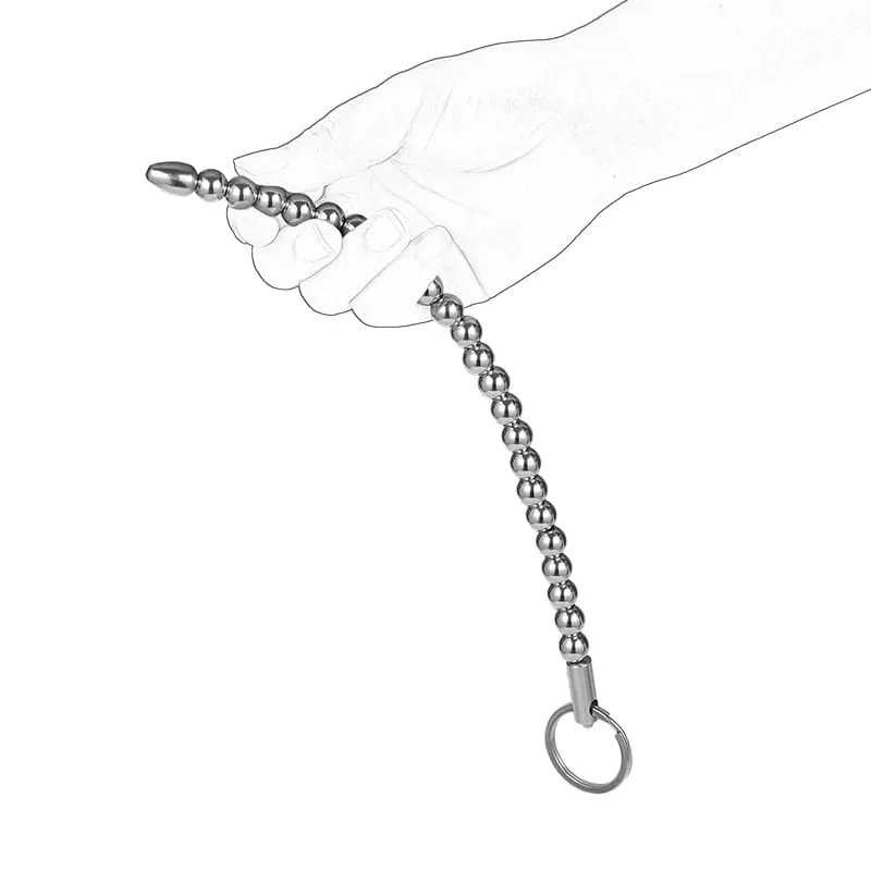 Electric shock Stainless Steel Urethral Sound Dilators Penis Plug Insert Stimulation Catheter Beads Masturbator Sex Toys For Men — image 4