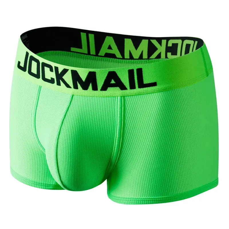4pcs Mens Underwear Boxer Calzoncillos Boxer Briefs Mesh Soft Underpants Male Panties Pouch Shorts Ice Silk Swim Pants Short — image 3