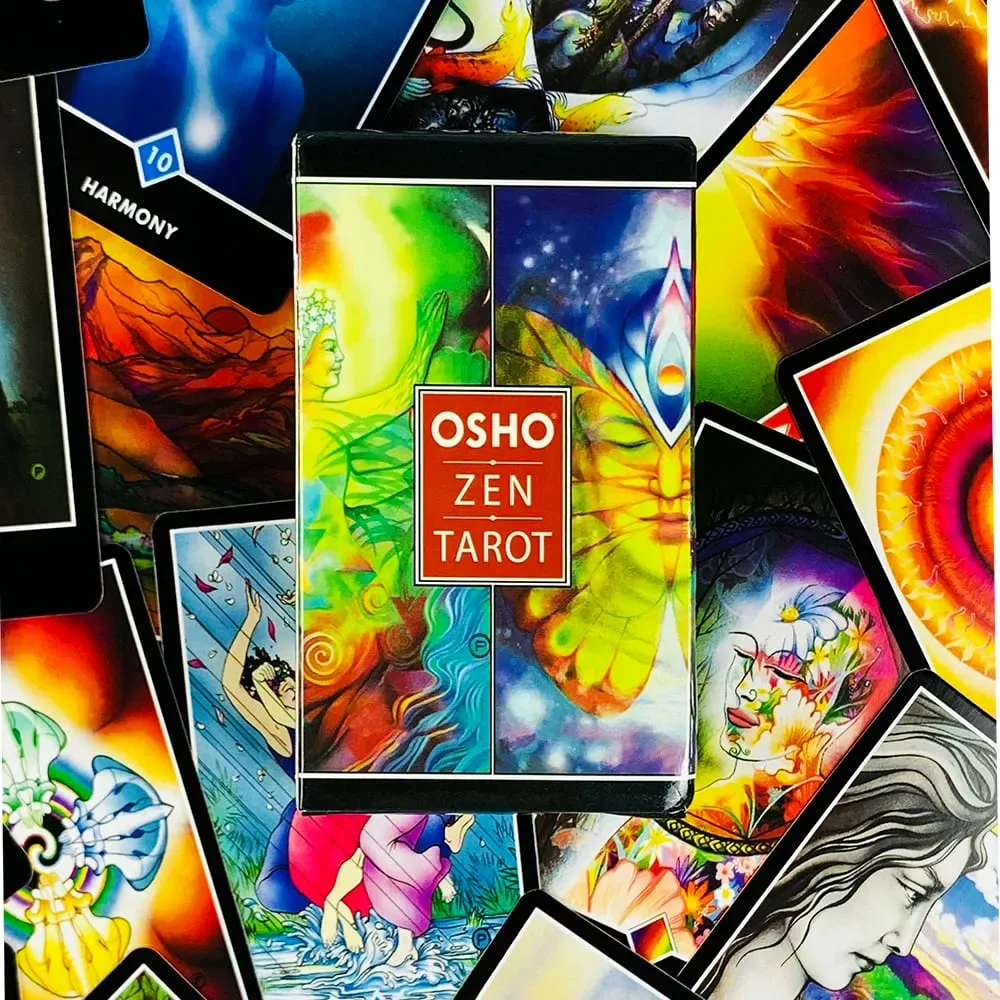 Nuove carte dei Tarocchi Osho Zen Versione inglese Oracle Deck Gioco da tavolo per feste Ideale per la meditazione di viaggio e le pratiche spirituali — image 3