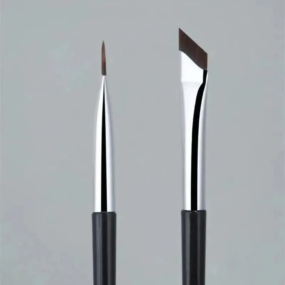 Upgrade Blade štětec na oční linky Ultra tenký jemný úhel Plochý štětec na obočí Tužka na obočí štětec na make-up Přesné nástroje na detaily