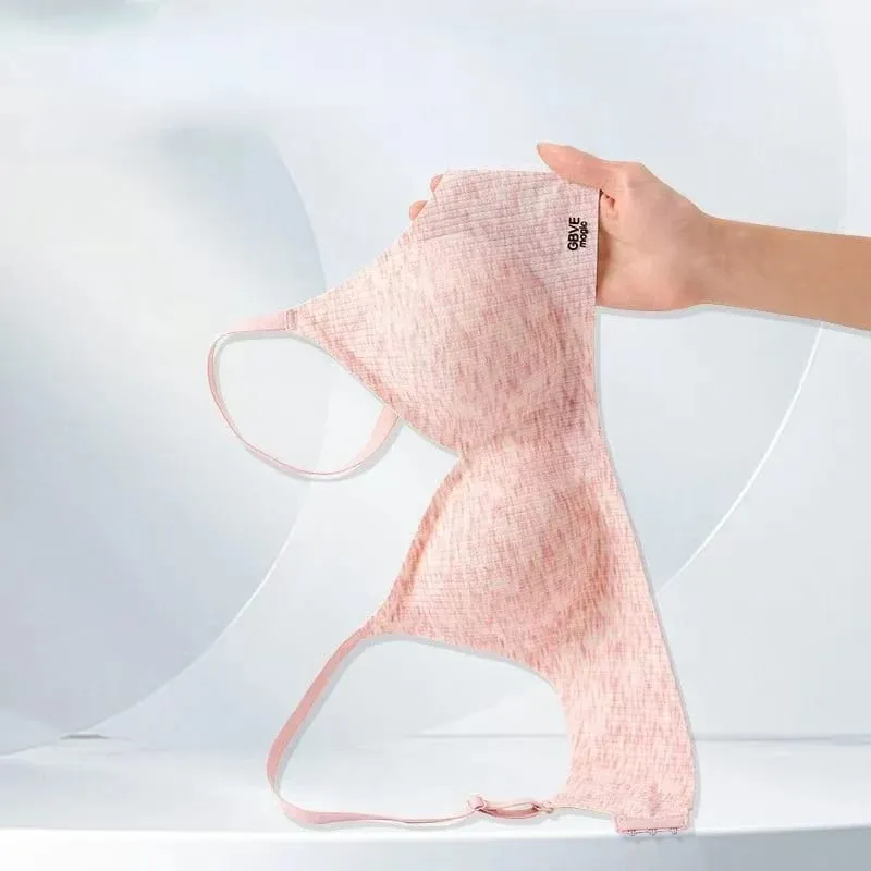 ผู้หญิง Non-trace Jelly Push-Up Bra นุ่มสบาย Anti-Sagging ชุดชั้นในไม่มี Underwire สำหรับทุกวัน W — image 5