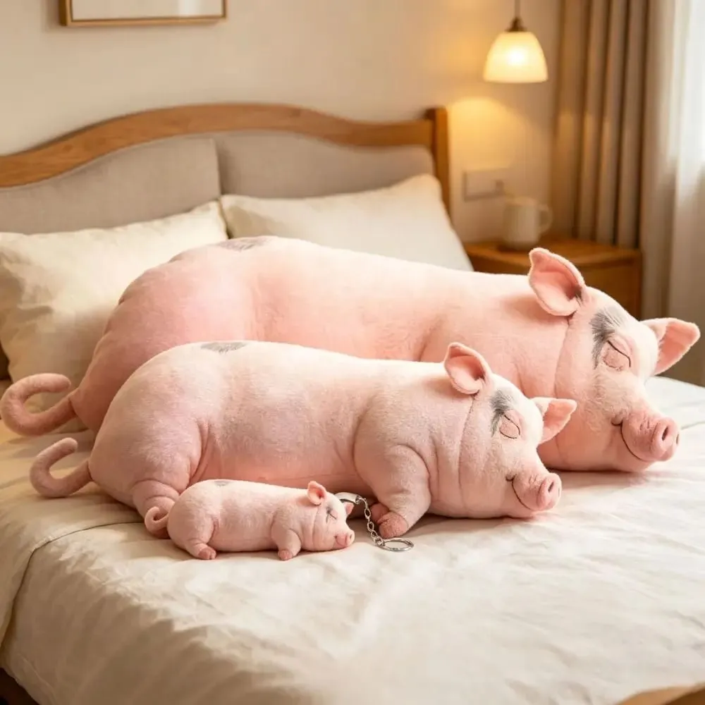 Cuscino per corpo animale in materiale peluche, dimensioni 40 cm, consistenza morbida, cuscini per pollame, imbottitura in cotone PP, design carino — image 6