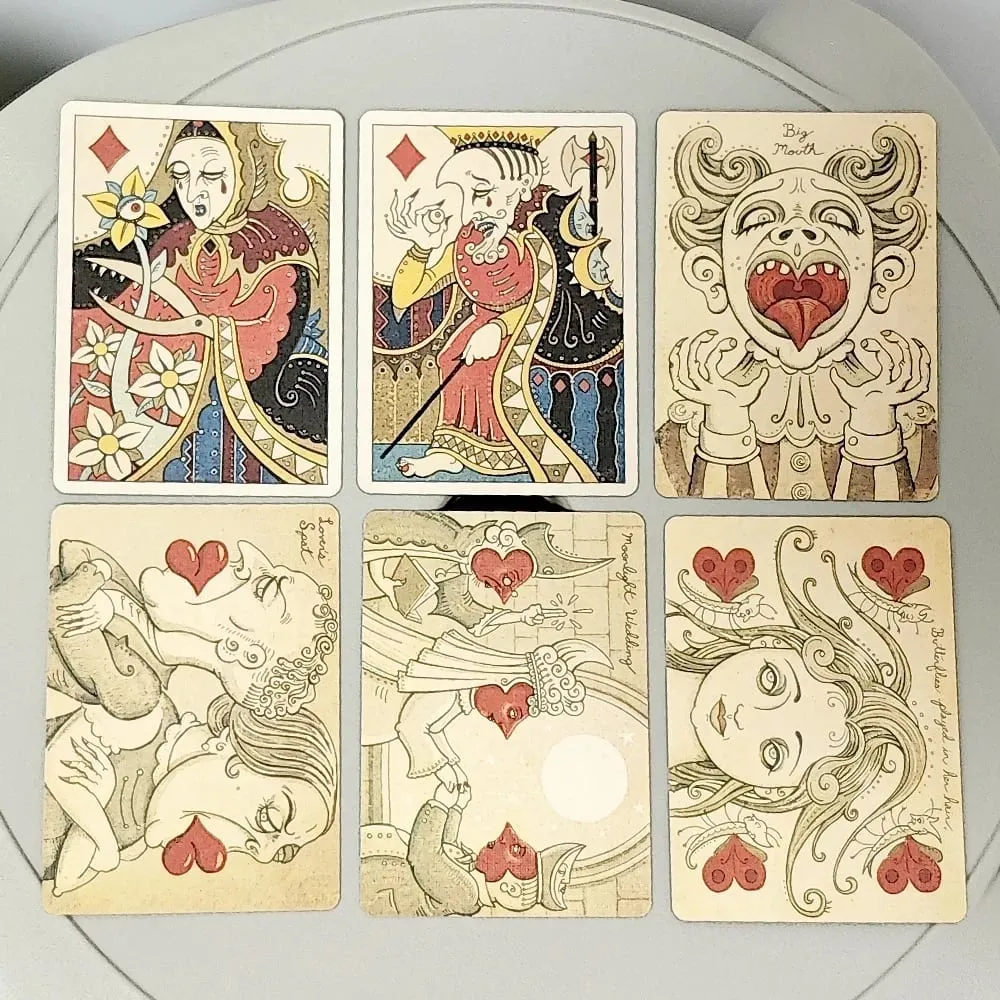 Royal Mischief Transformation Playing Cards 54 Pcs Poker Cards Full Set Oracle Deck Printed on Double Embossed Cardstock 9*6cm — image 5